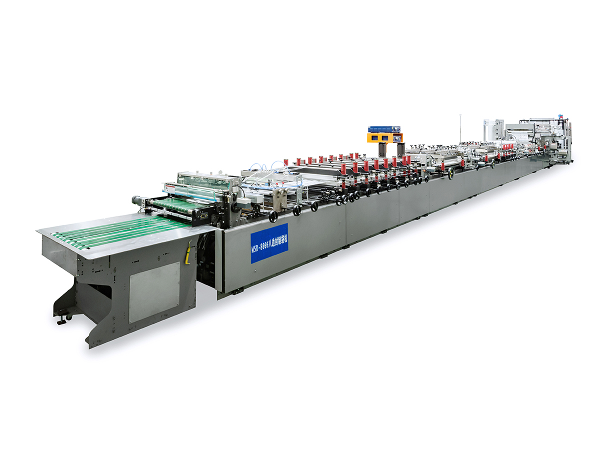 Machine de fabrication de sacs de scellage à huit côtés d'un mètre de large 1000F